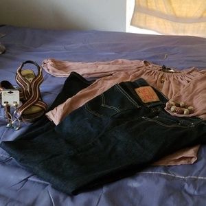 Jean's and shirt